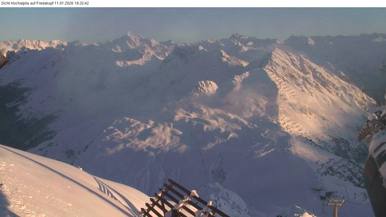 Archiv Foto Webcam Hochalpila Bahn in der Silvretta Montafon