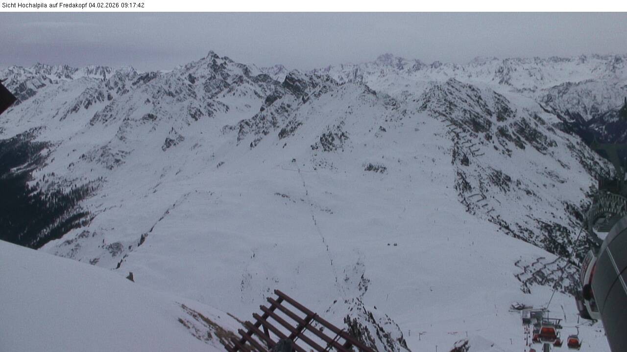 Archiv Foto Webcam Hochalpila Bahn in der Silvretta Montafon