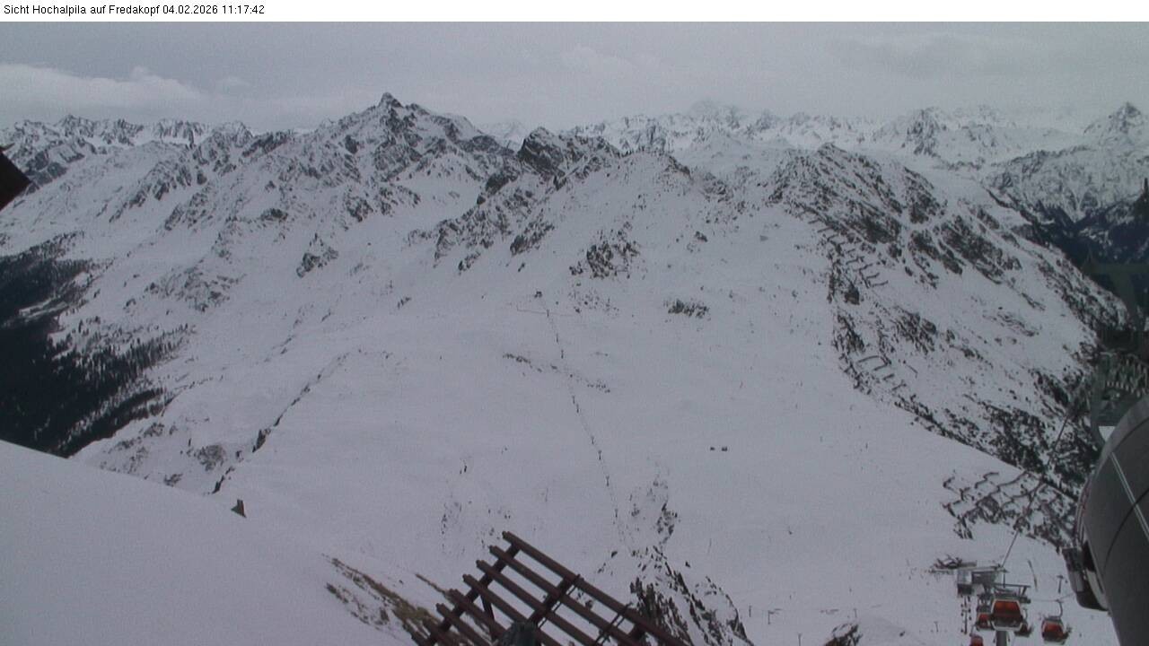 Archiv Foto Webcam Hochalpila Bahn in der Silvretta Montafon