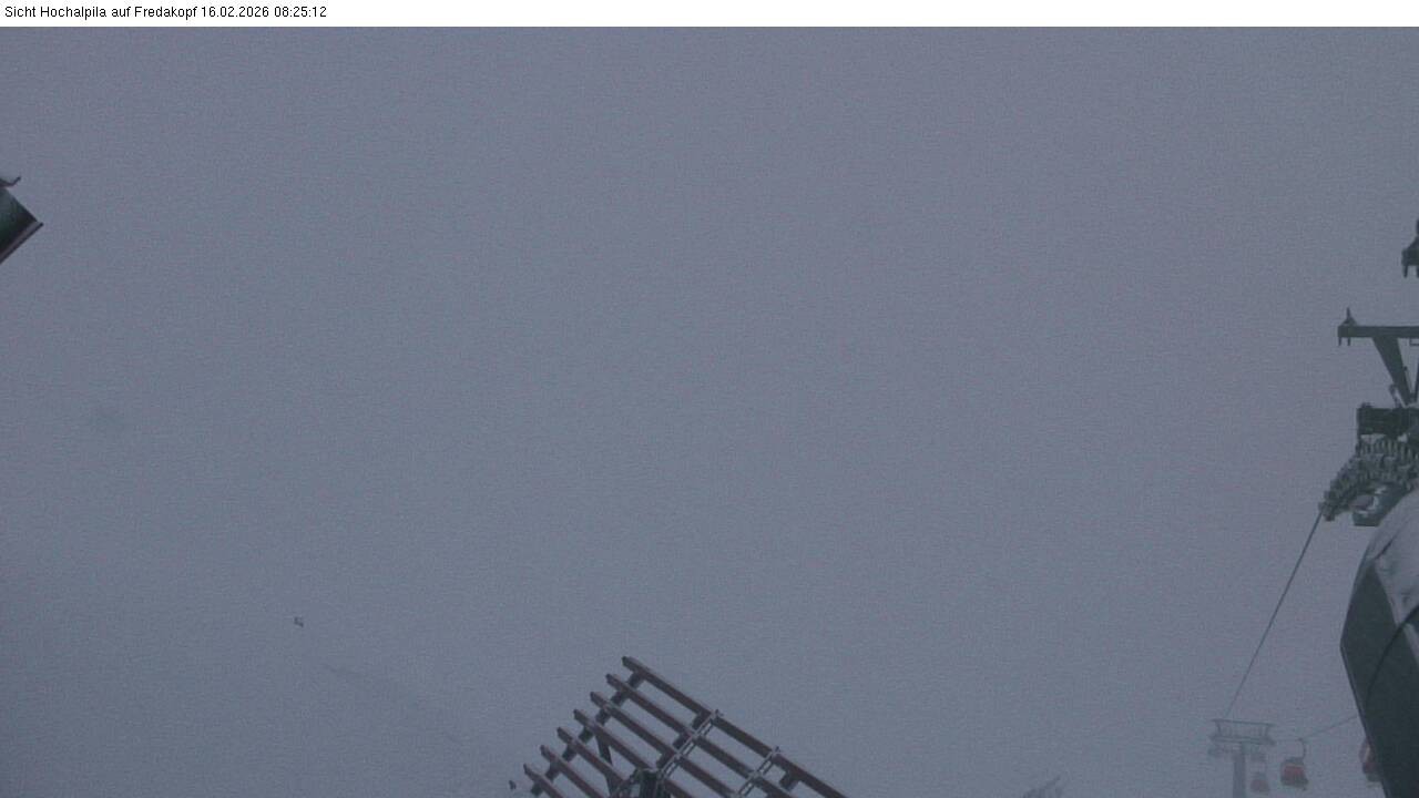 Archiv Foto Webcam Hochalpila Bahn in der Silvretta Montafon