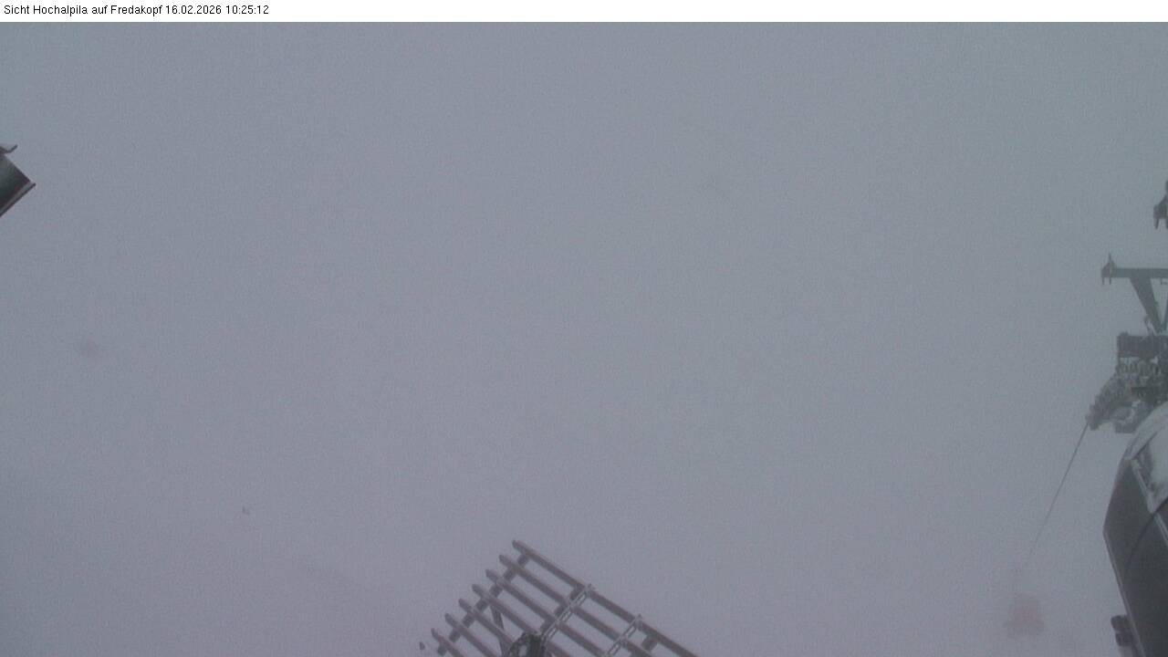 Archiv Foto Webcam Hochalpila Bahn in der Silvretta Montafon