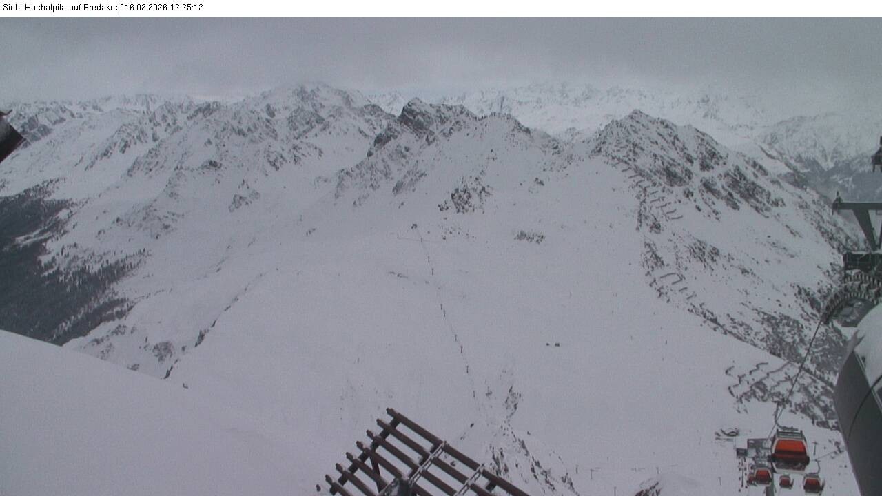 Archiv Foto Webcam Hochalpila Bahn in der Silvretta Montafon