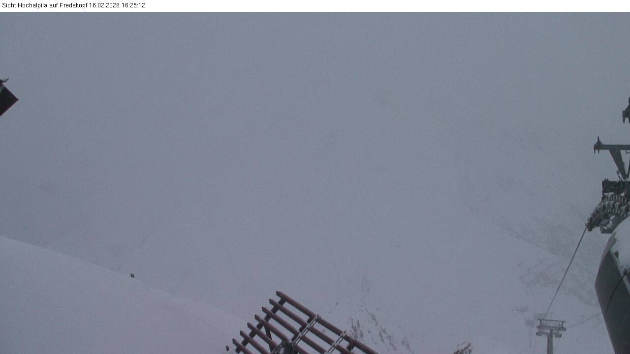 Archiv Foto Webcam Hochalpila Bahn in der Silvretta Montafon