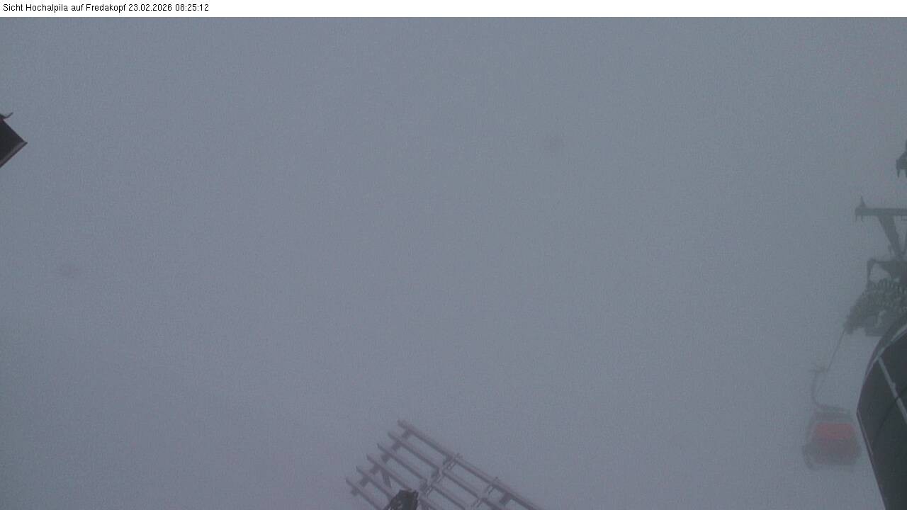 Archiv Foto Webcam Hochalpila Bahn in der Silvretta Montafon