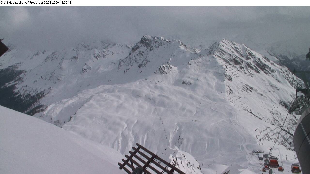 Archiv Foto Webcam Hochalpila Bahn in der Silvretta Montafon