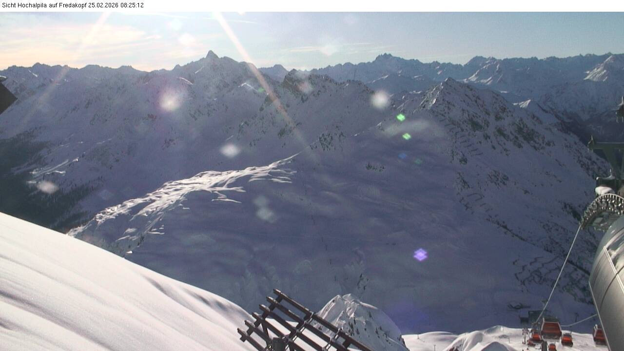 Archived image Webcam Hochalpila Gondola 