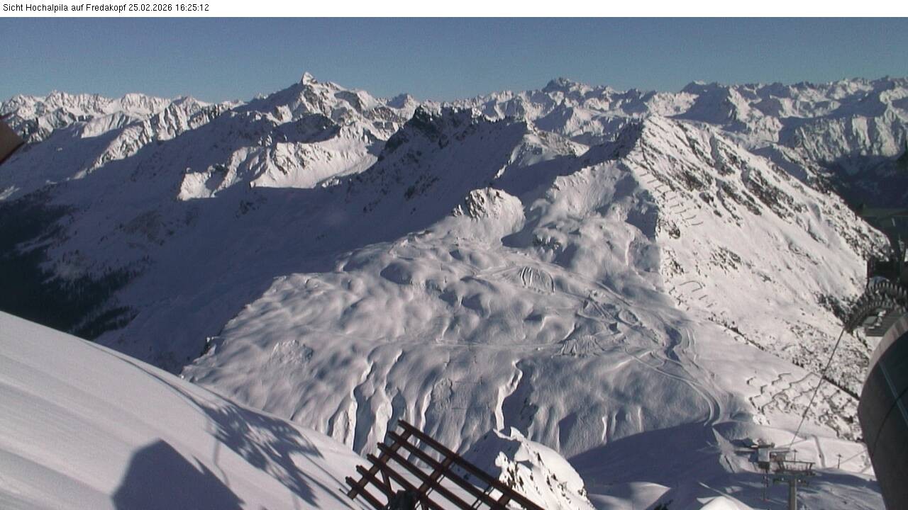 Archiv Foto Webcam Hochalpila Bahn in der Silvretta Montafon