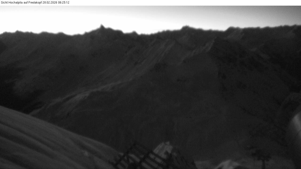 Archiv Foto Webcam Hochalpila Bahn in der Silvretta Montafon