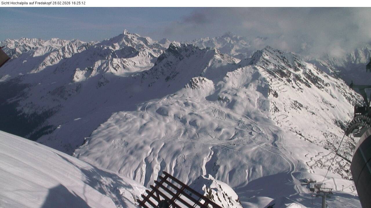 Archiv Foto Webcam Hochalpila Bahn in der Silvretta Montafon