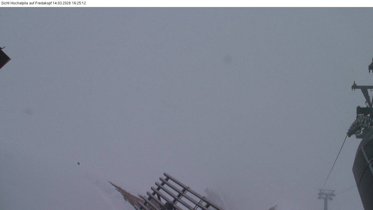 Archiv Foto Webcam Hochalpila Bahn in der Silvretta Montafon