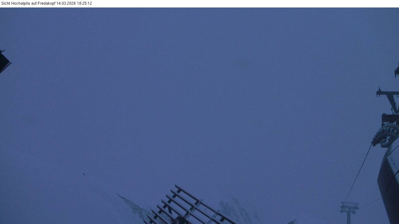 Archiv Foto Webcam Hochalpila Bahn in der Silvretta Montafon