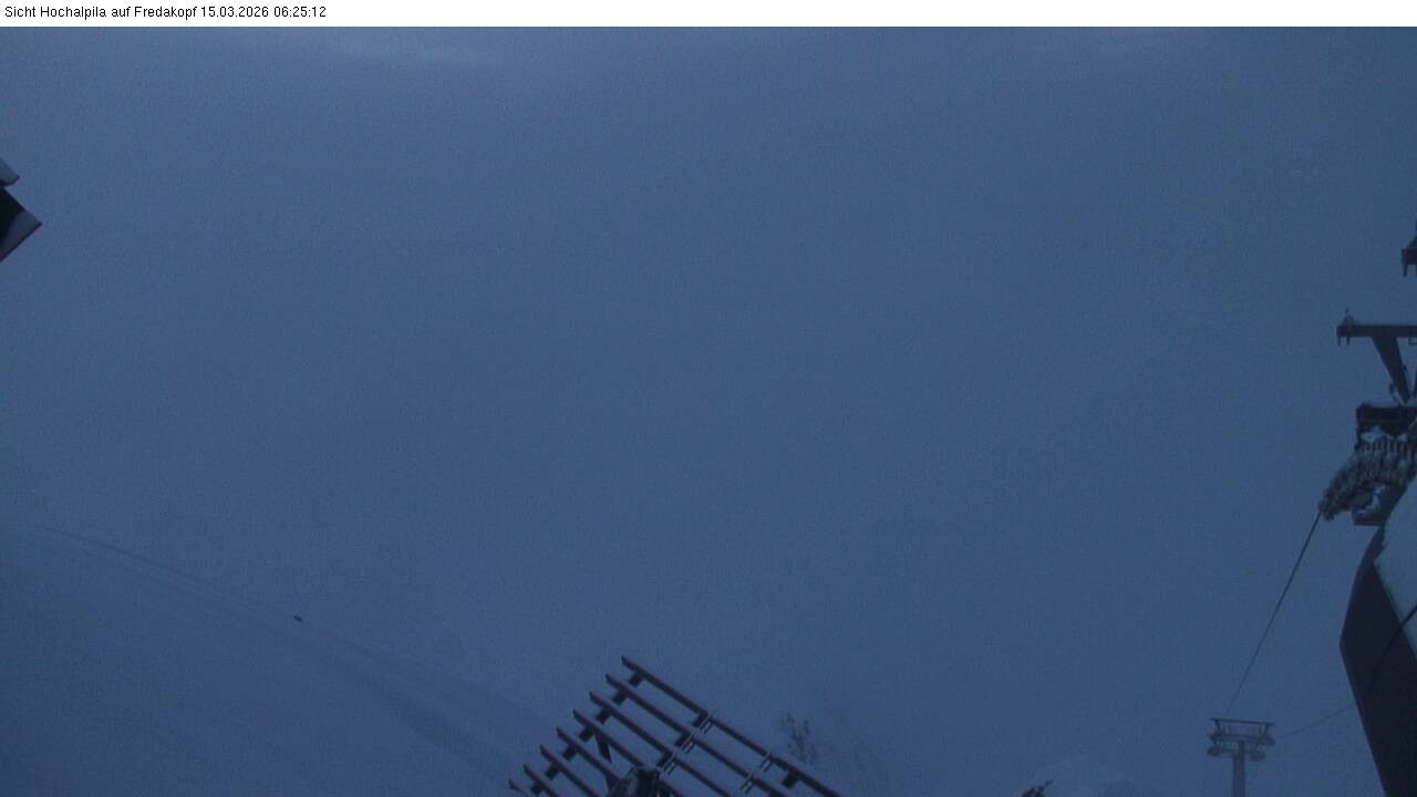 Archiv Foto Webcam Hochalpila Bahn in der Silvretta Montafon