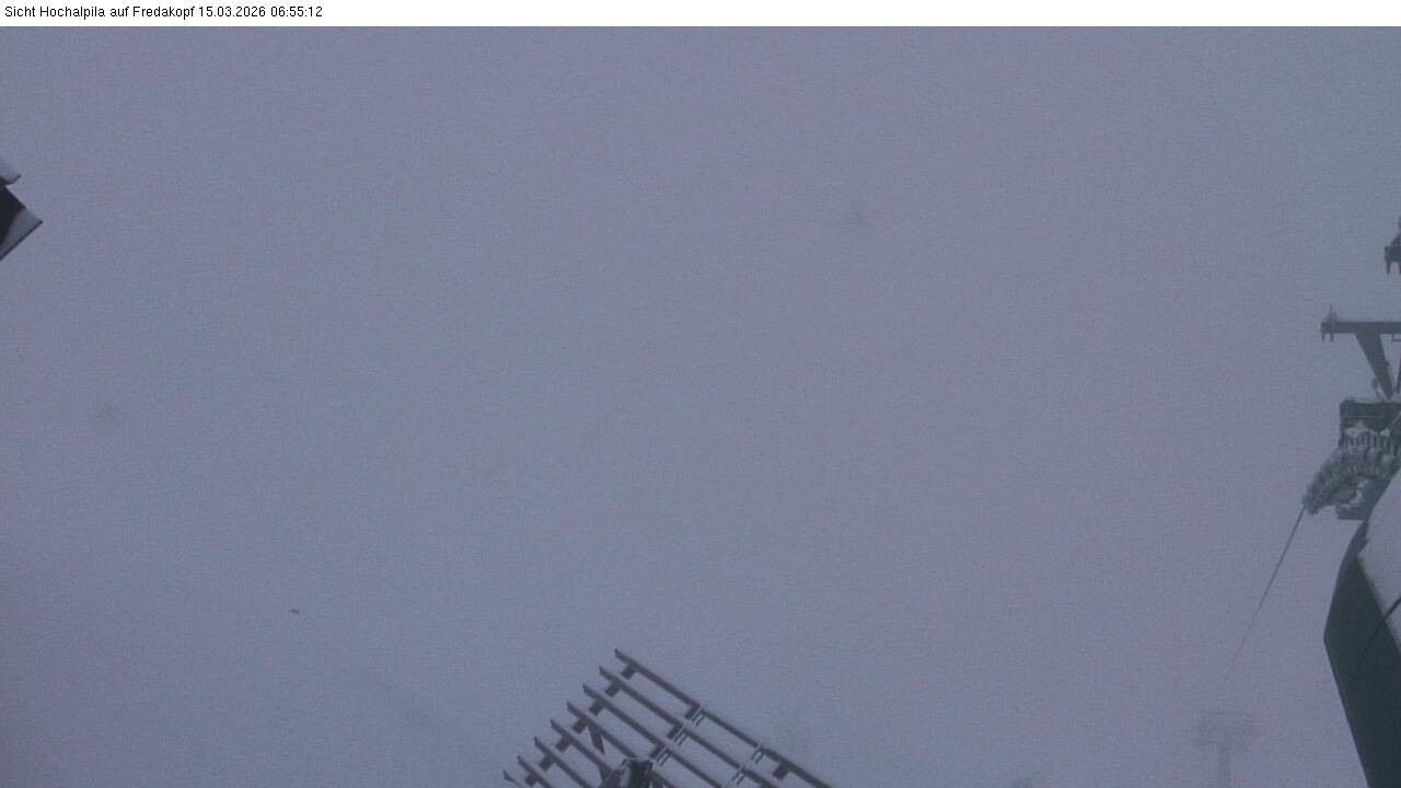 Archiv Foto Webcam Hochalpila Bahn in der Silvretta Montafon