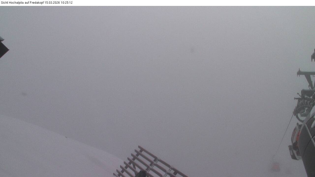 Archiv Foto Webcam Hochalpila Bahn in der Silvretta Montafon