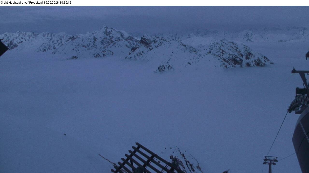 Archiv Foto Webcam Hochalpila Bahn in der Silvretta Montafon