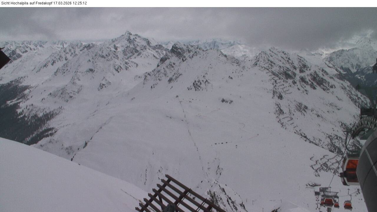 Archiv Foto Webcam Hochalpila Bahn in der Silvretta Montafon