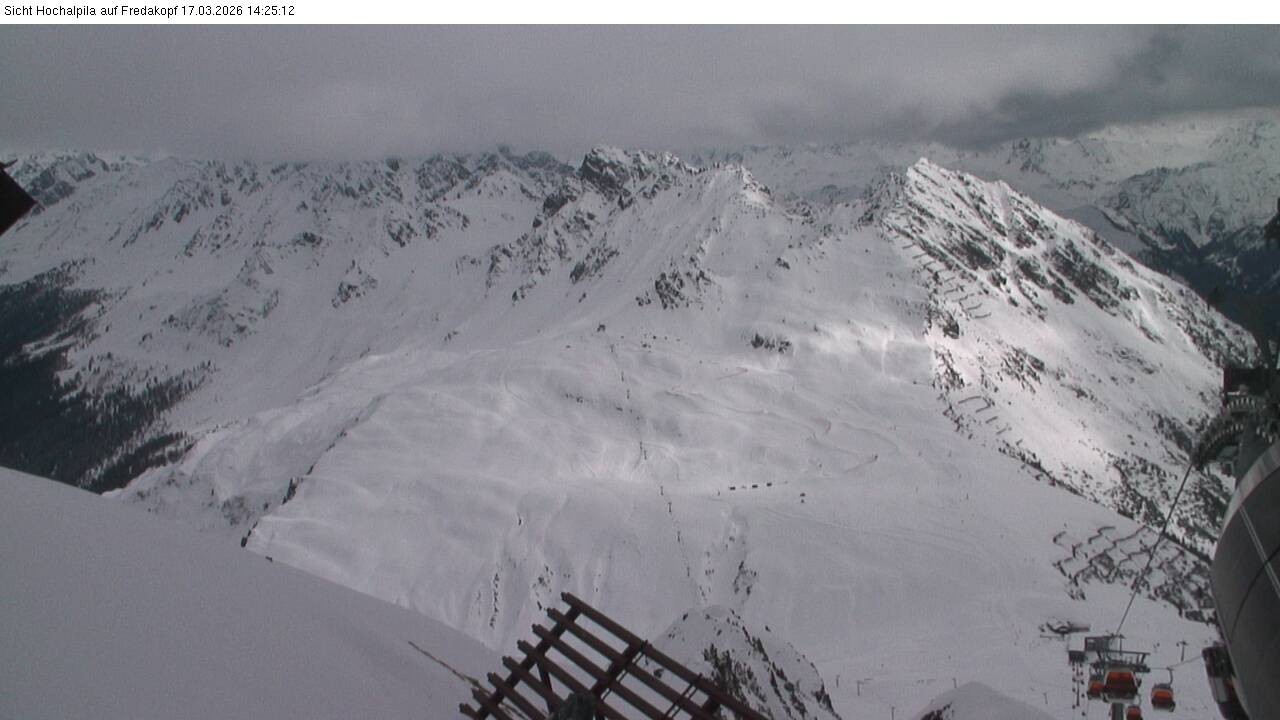 Archiv Foto Webcam Hochalpila Bahn in der Silvretta Montafon