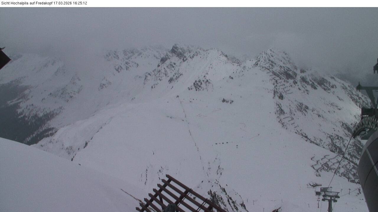 Archiv Foto Webcam Hochalpila Bahn in der Silvretta Montafon