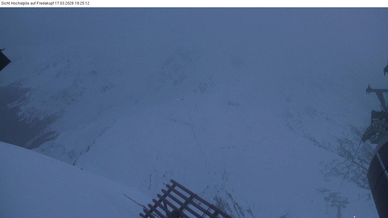 Archiv Foto Webcam Hochalpila Bahn in der Silvretta Montafon