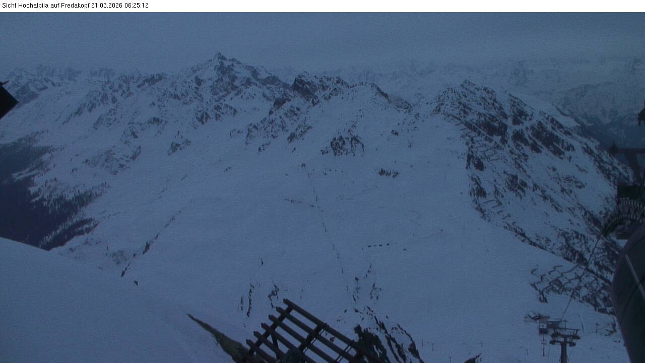 Archiv Foto Webcam Hochalpila Bahn in der Silvretta Montafon