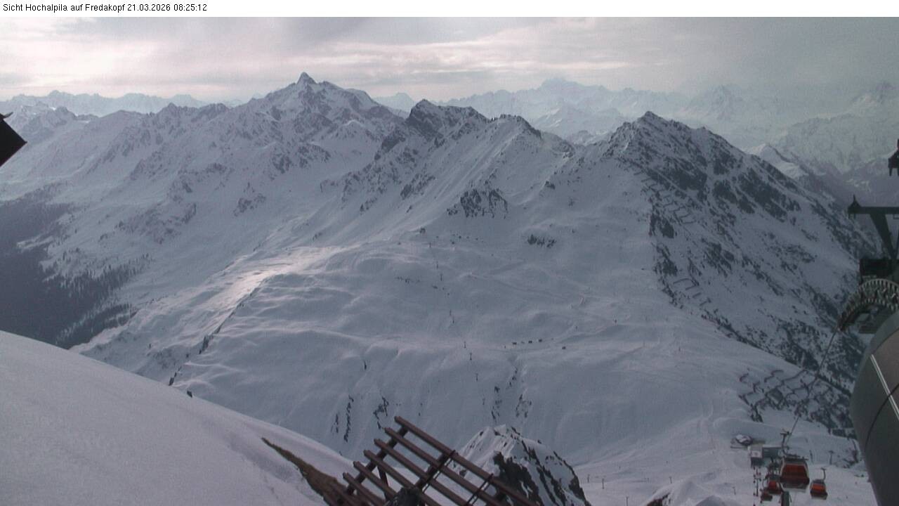 Archiv Foto Webcam Hochalpila Bahn in der Silvretta Montafon