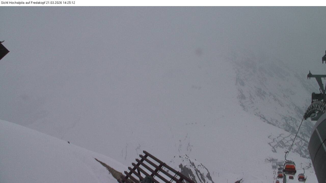 Archiv Foto Webcam Hochalpila Bahn in der Silvretta Montafon