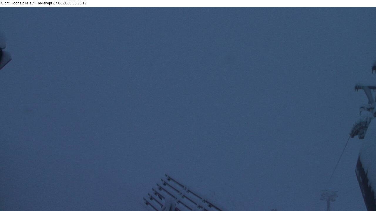 Archiv Foto Webcam Hochalpila Bahn in der Silvretta Montafon