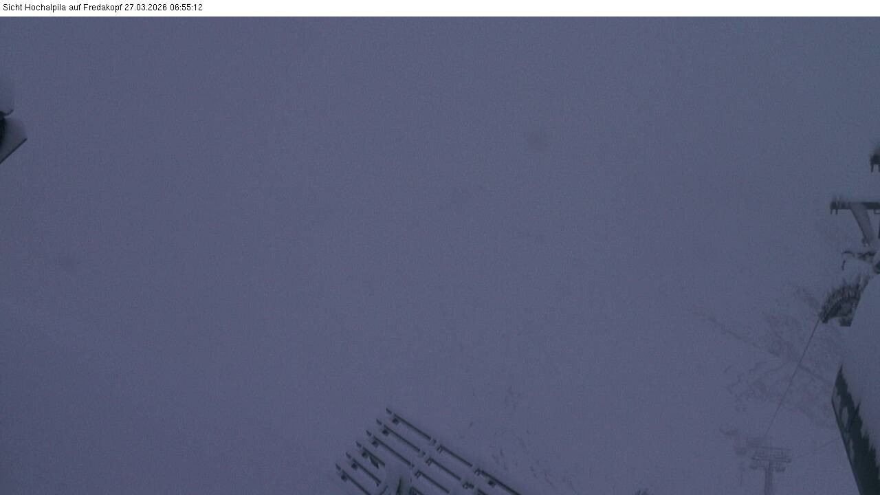 Archiv Foto Webcam Hochalpila Bahn in der Silvretta Montafon