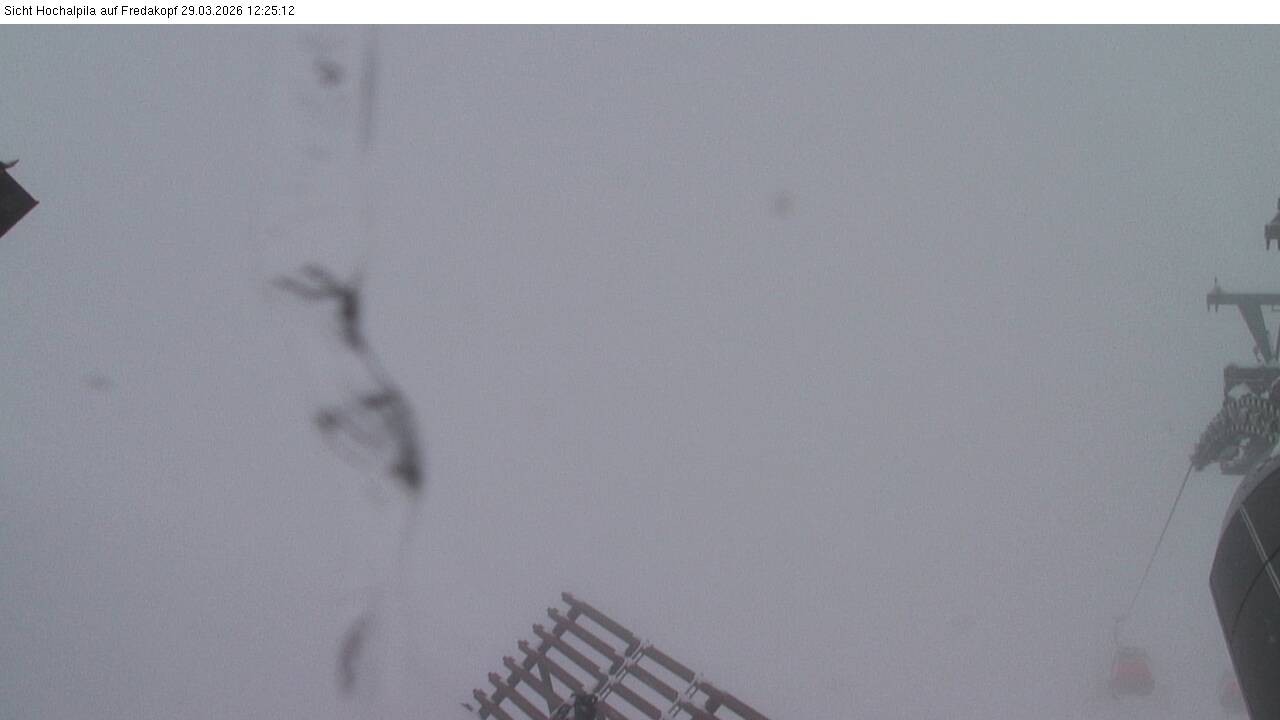 Archiv Foto Webcam Hochalpila Bahn in der Silvretta Montafon