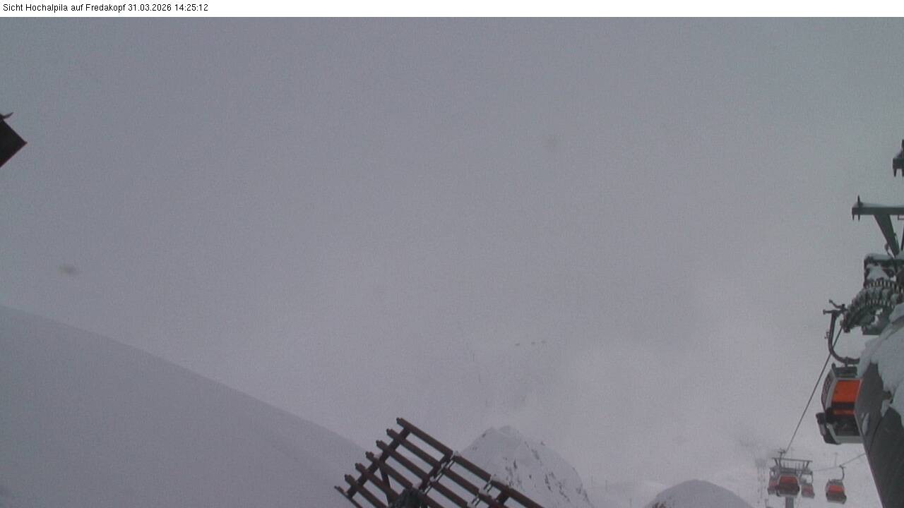 Archived image Webcam Hochalpila Gondola 