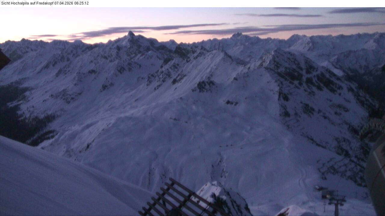 Archiv Foto Webcam Hochalpila Bahn in der Silvretta Montafon