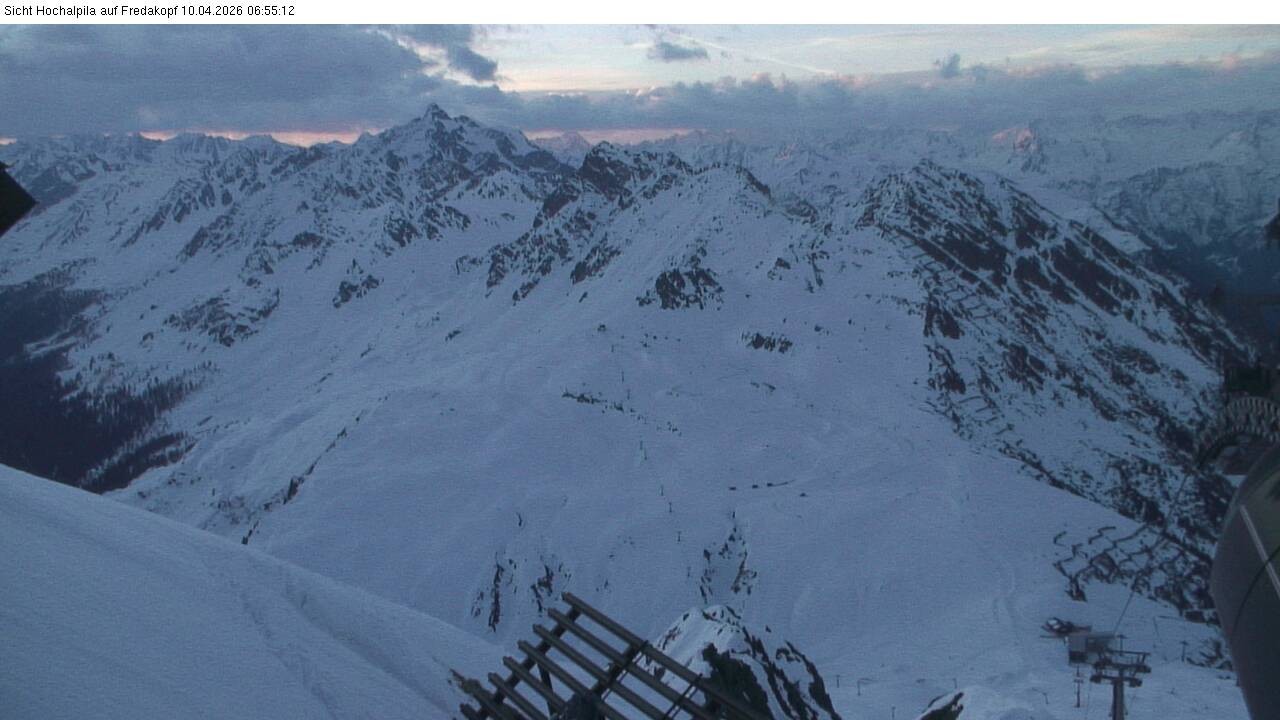 Archiv Foto Webcam Hochalpila Bahn in der Silvretta Montafon