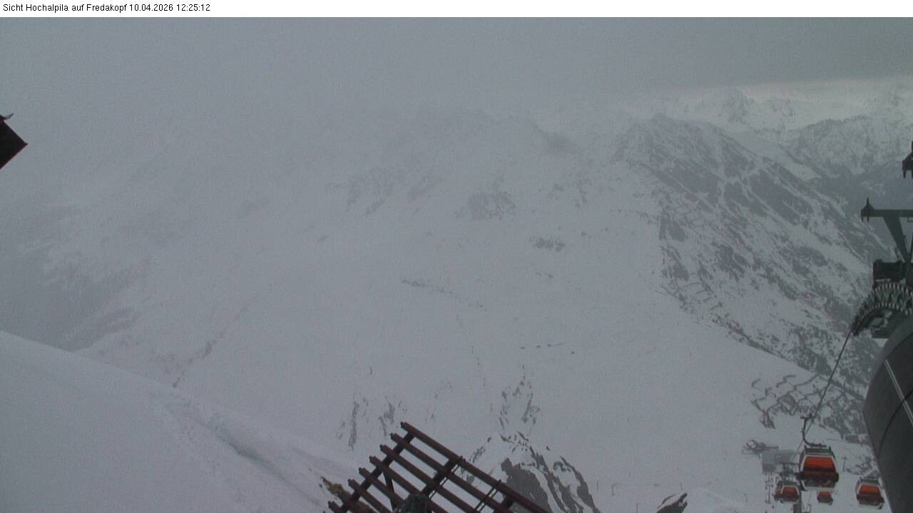 Archiv Foto Webcam Hochalpila Bahn in der Silvretta Montafon