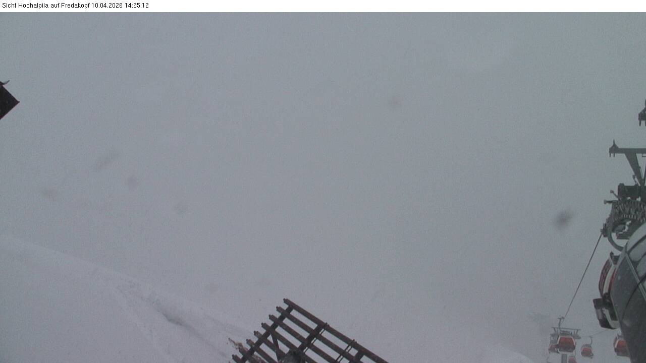 Archiv Foto Webcam Hochalpila Bahn in der Silvretta Montafon