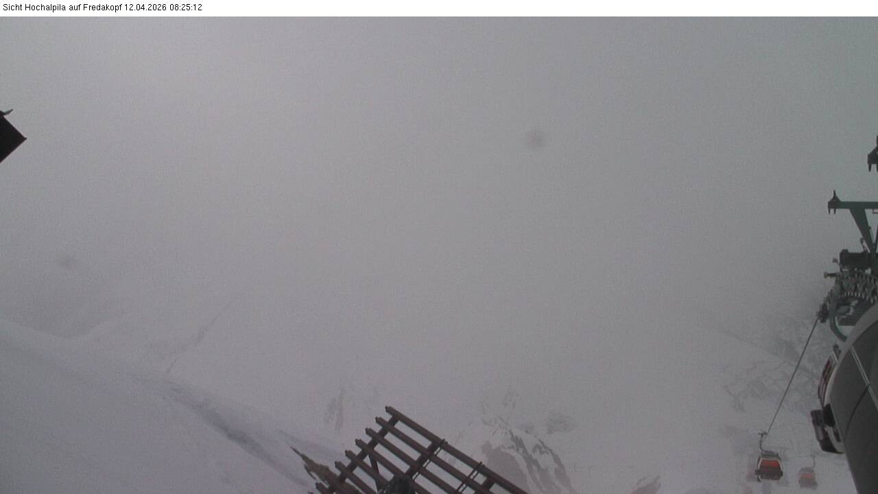 Archiv Foto Webcam Hochalpila Bahn in der Silvretta Montafon