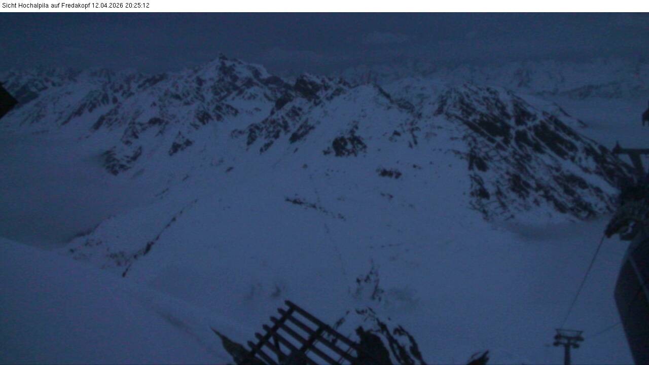 Archiv Foto Webcam Hochalpila Bahn in der Silvretta Montafon