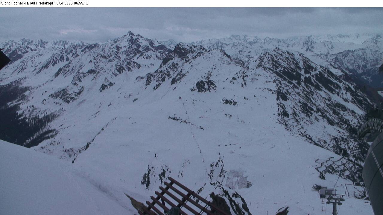 Archiv Foto Webcam Hochalpila Bahn in der Silvretta Montafon