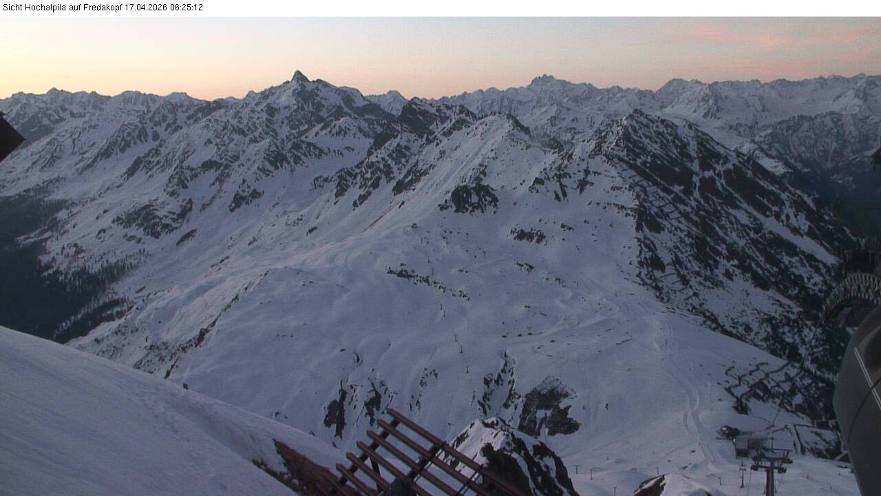Archiv Foto Webcam Hochalpila Bahn in der Silvretta Montafon