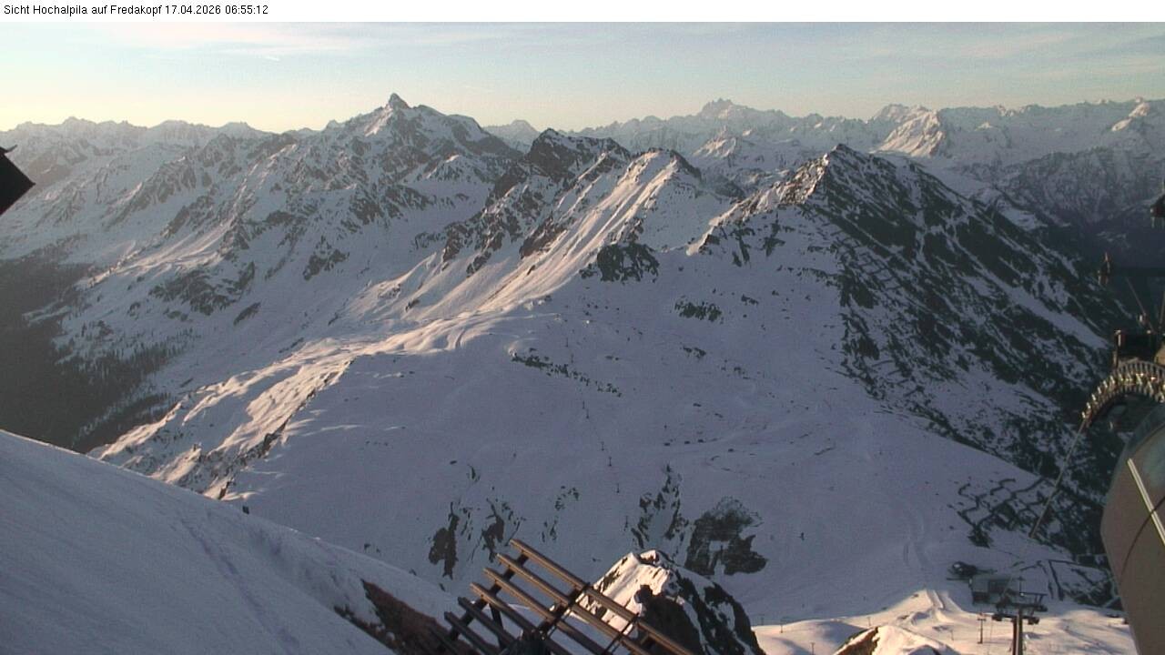 Archiv Foto Webcam Hochalpila Bahn in der Silvretta Montafon
