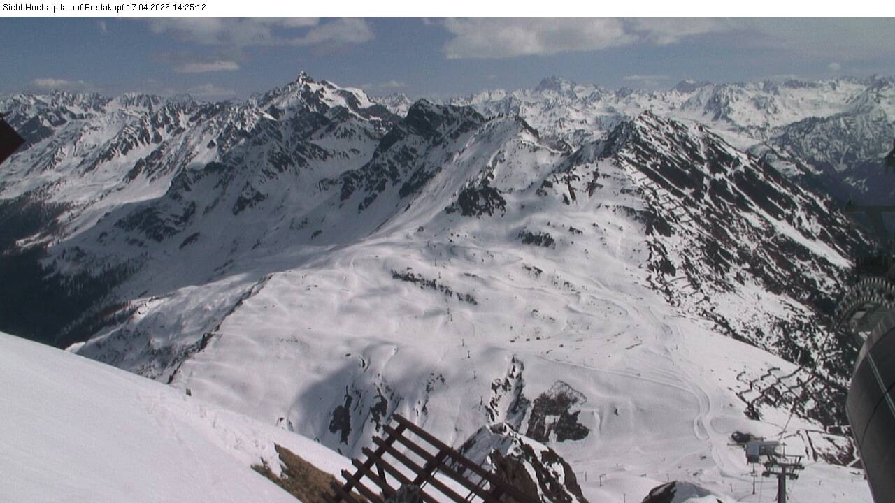 Archiv Foto Webcam Hochalpila Bahn in der Silvretta Montafon