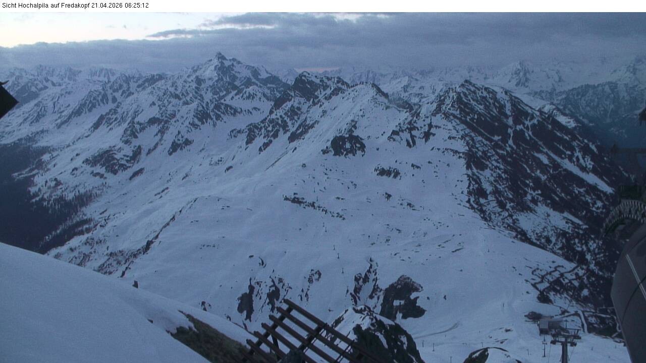 Archiv Foto Webcam Hochalpila Bahn in der Silvretta Montafon