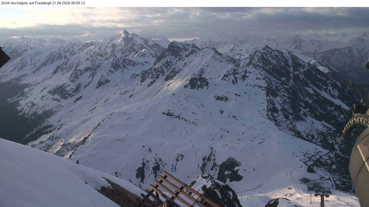 Archiv Foto Webcam Hochalpila Bahn in der Silvretta Montafon