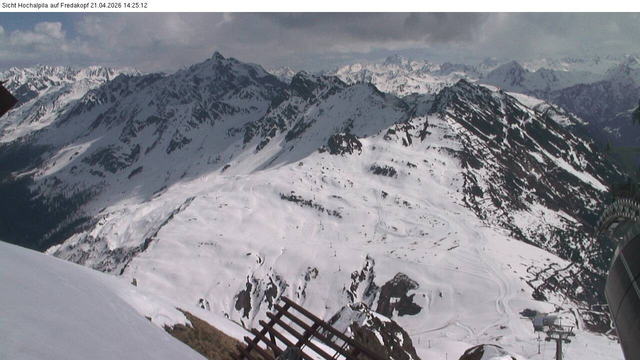Archiv Foto Webcam Hochalpila Bahn in der Silvretta Montafon