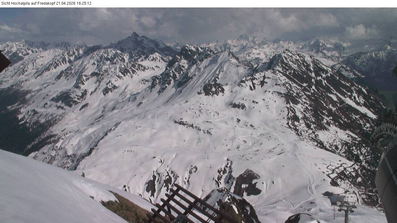 Archiv Foto Webcam Hochalpila Bahn in der Silvretta Montafon
