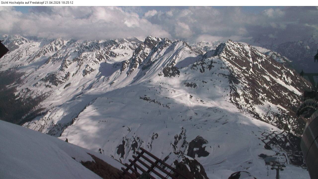 Archiv Foto Webcam Hochalpila Bahn in der Silvretta Montafon