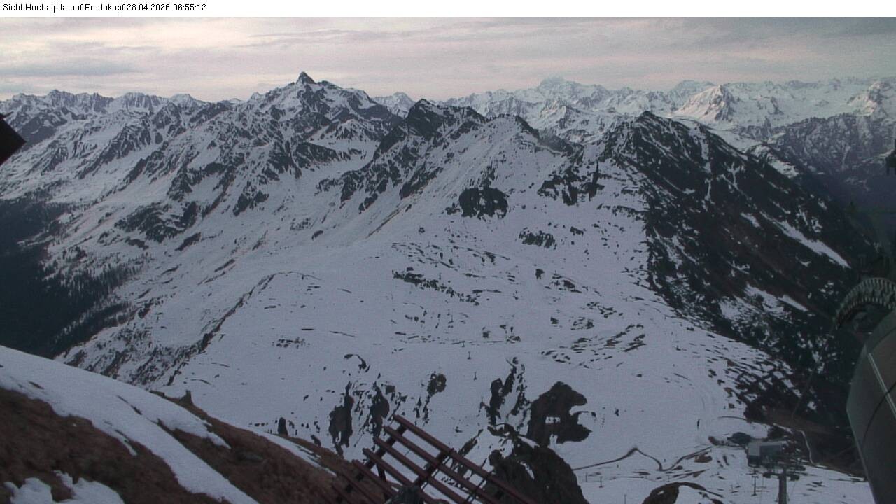 Archiv Foto Webcam Hochalpila Bahn in der Silvretta Montafon