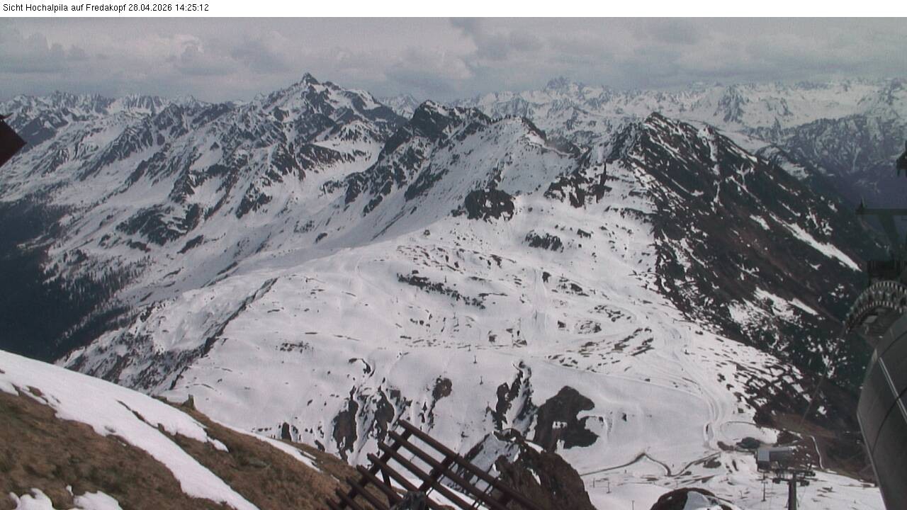 Archiv Foto Webcam Hochalpila Bahn in der Silvretta Montafon