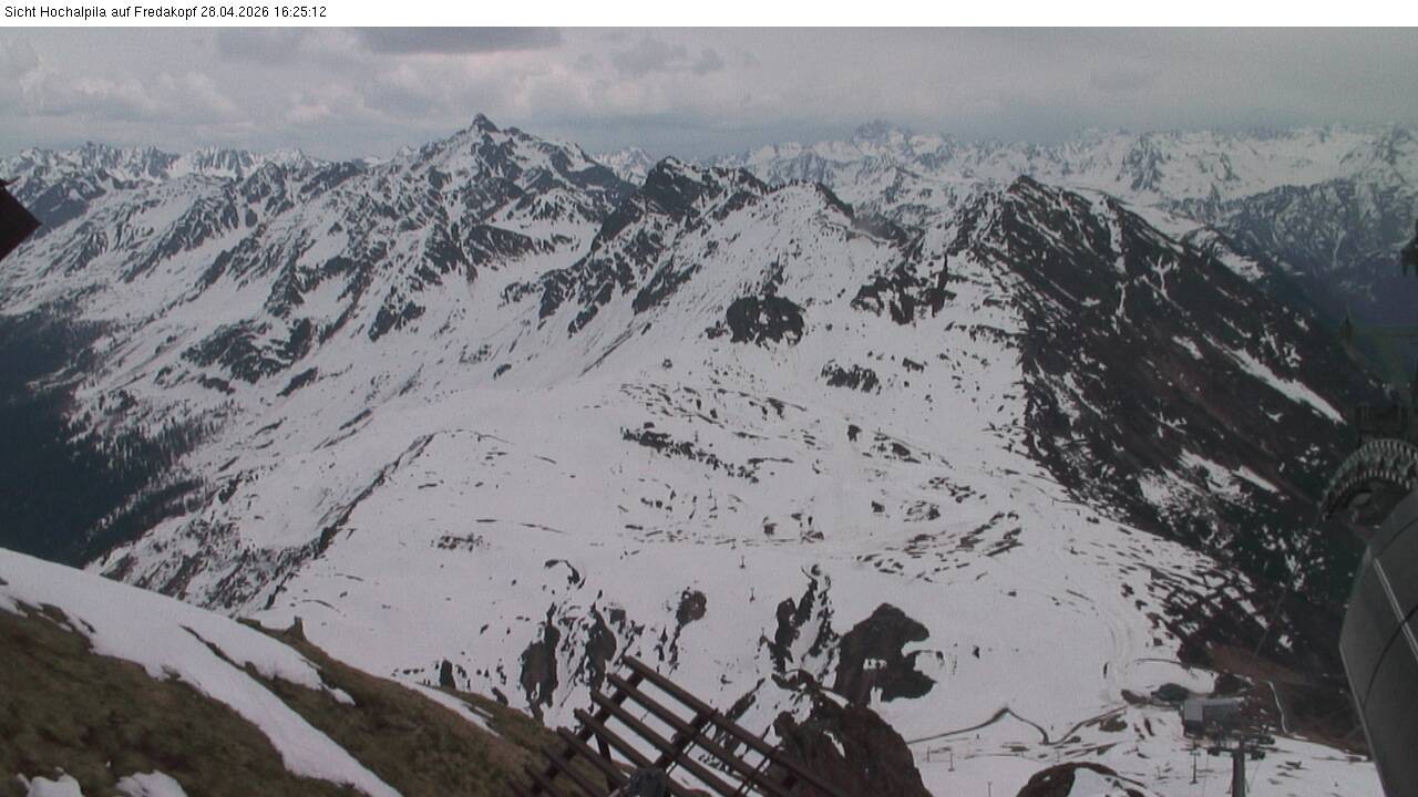 Archiv Foto Webcam Hochalpila Bahn in der Silvretta Montafon