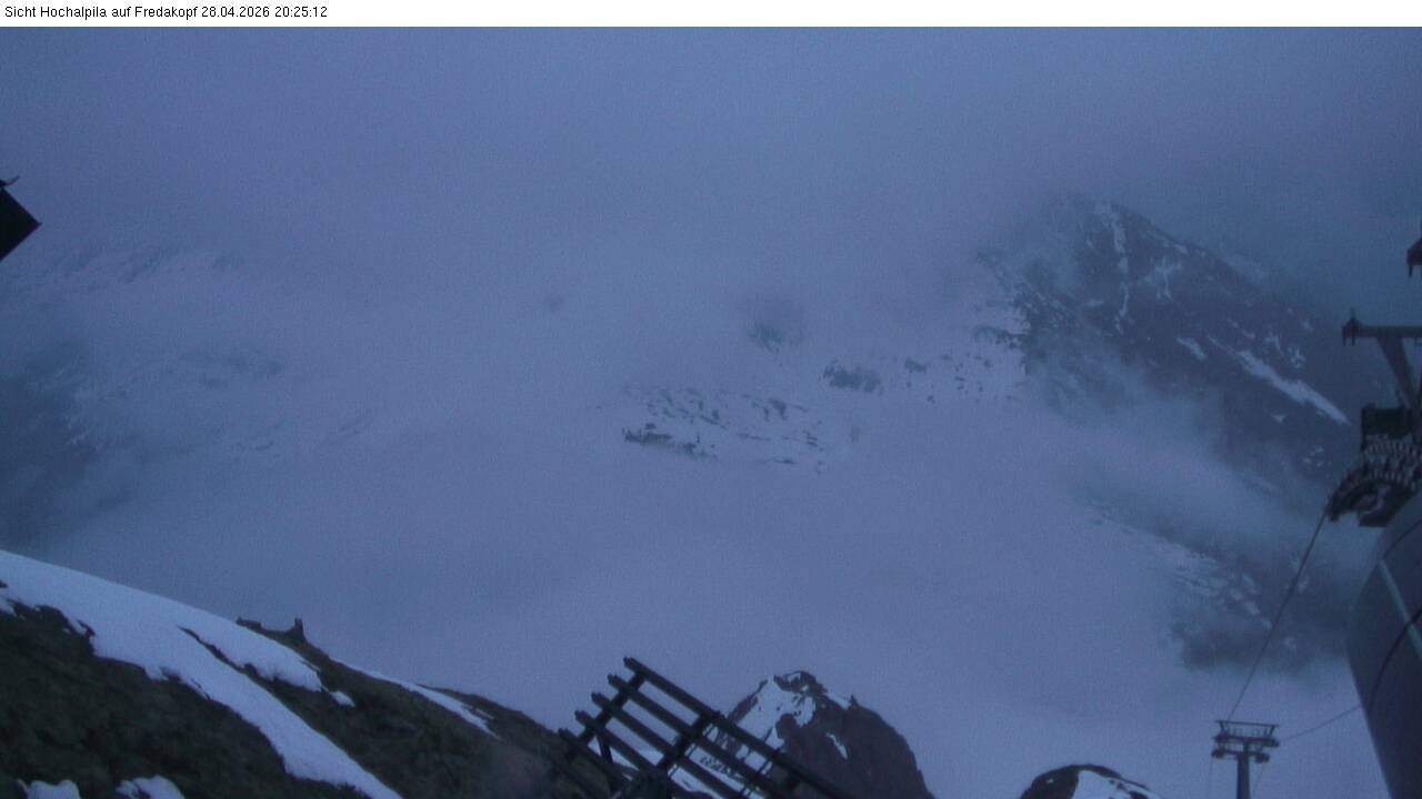 Archiv Foto Webcam Hochalpila Bahn in der Silvretta Montafon