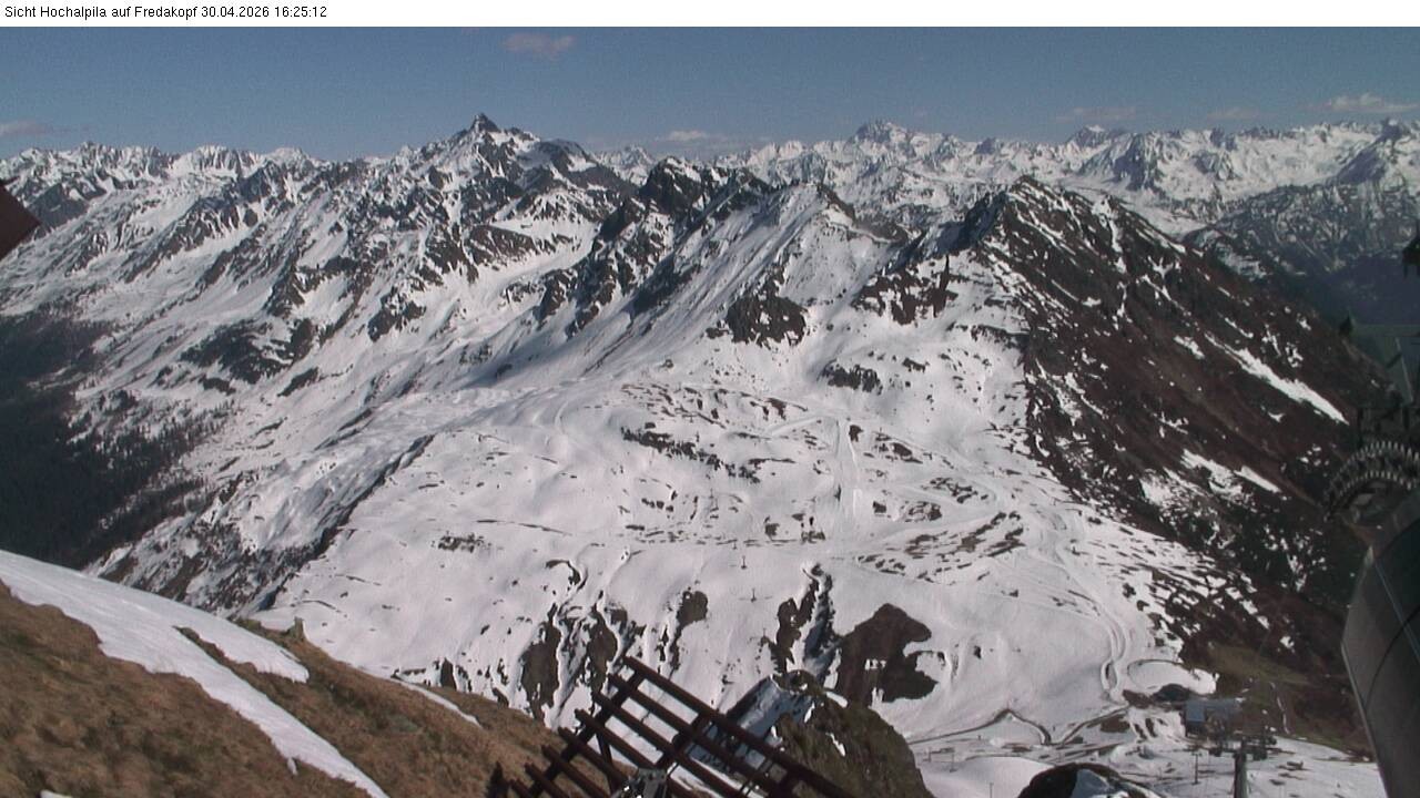 Archiv Foto Webcam Hochalpila Bahn in der Silvretta Montafon